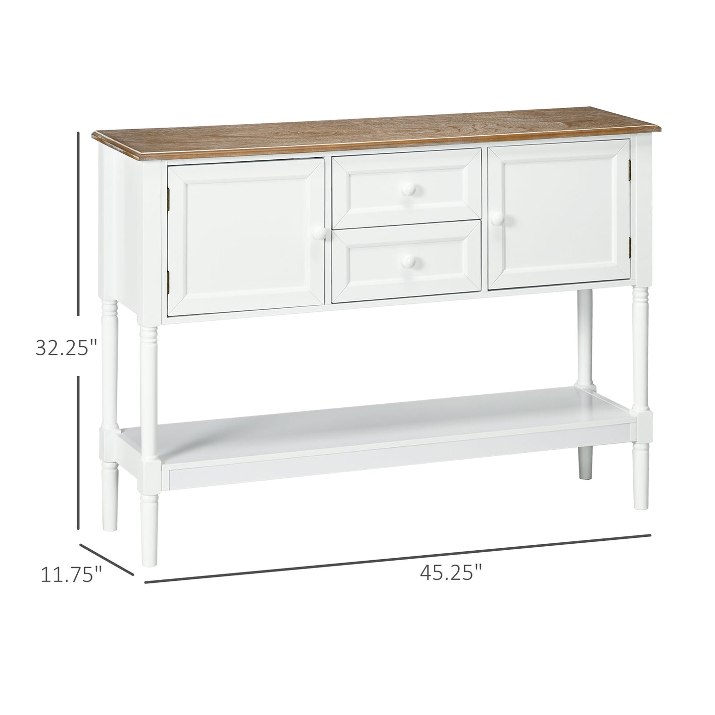 Console Table with Drawers