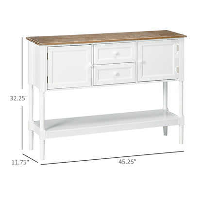 Console Table with Drawers