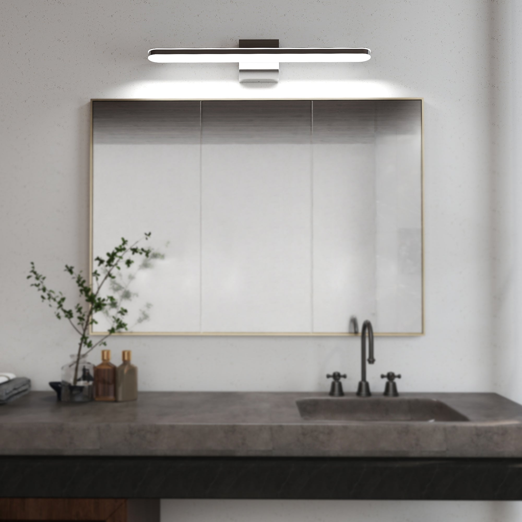 Chrome 24-Inch 12W LED Vanity Light