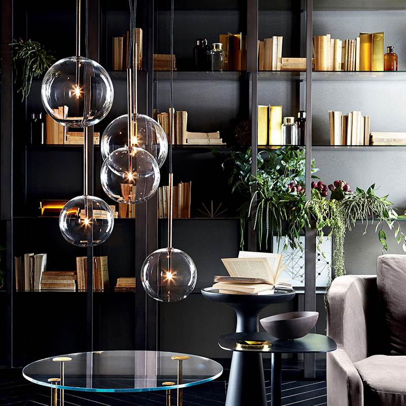 Glass Postmodern Pendant Light