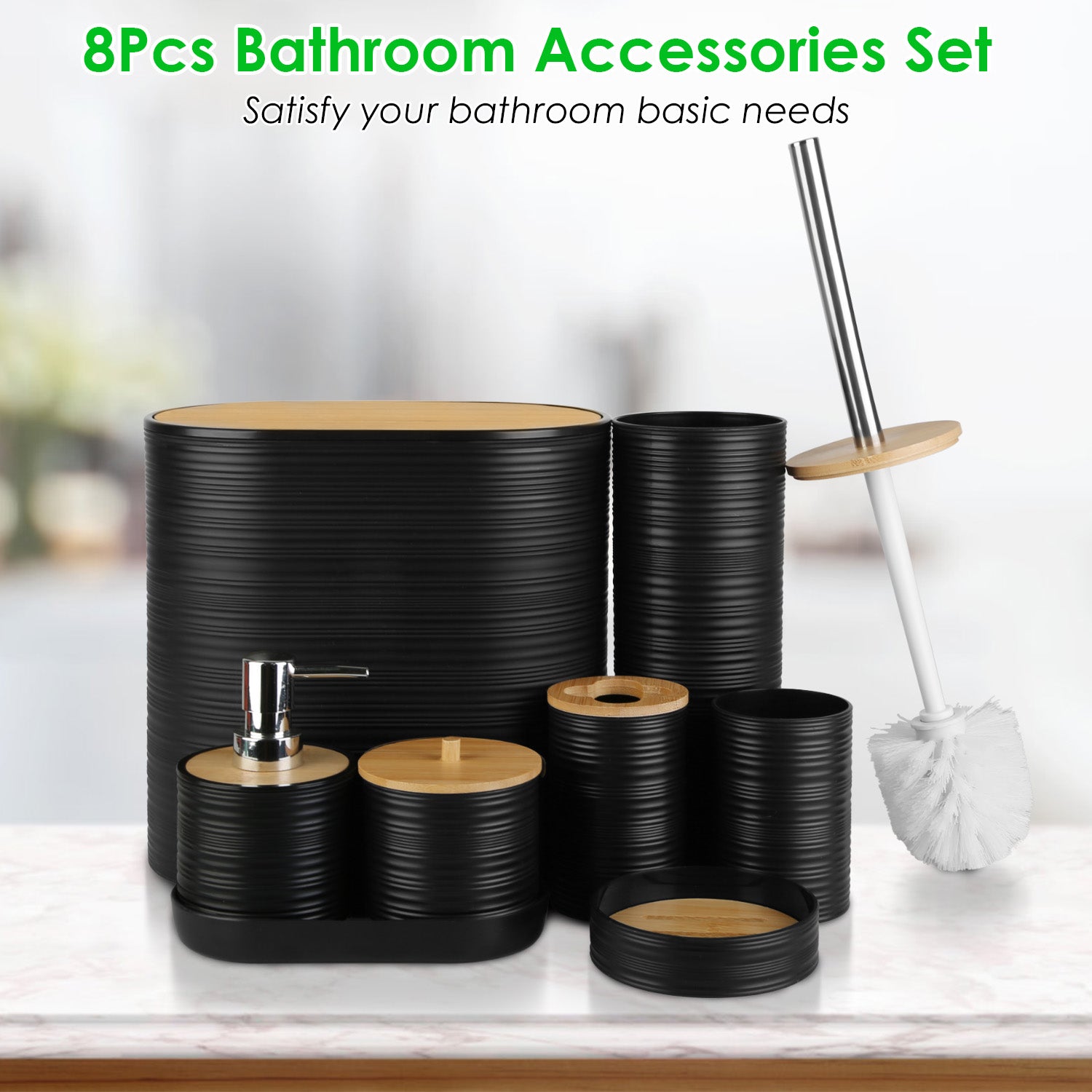 Modern Bathroom Accessories Set