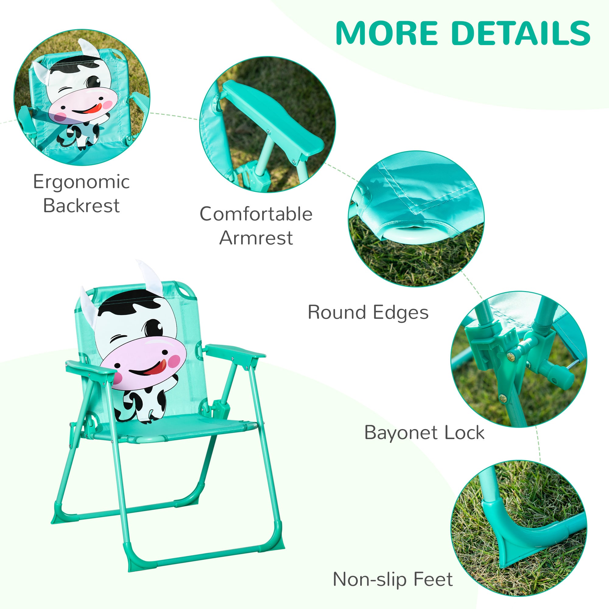 Kids Outdoor Table Set