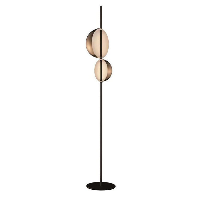 Gold Double Head Floor Lamp