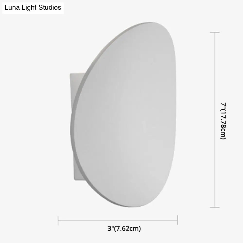 DecorBites™ 7W LED Round Wall Sconce - Modern Style Bedroom Lighting