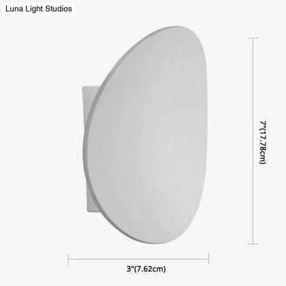 DecorBites™ 7W LED Round Wall Sconce - Modern Style Bedroom Lighting