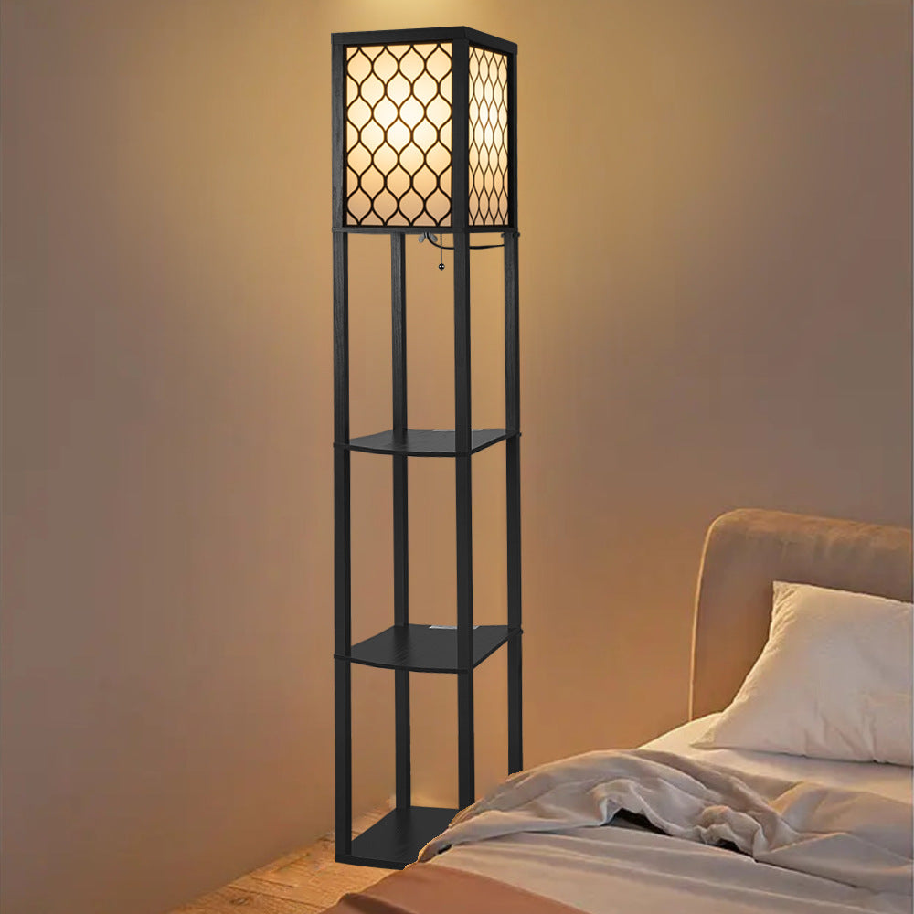 Multifunctional Shelf Floor Lamp