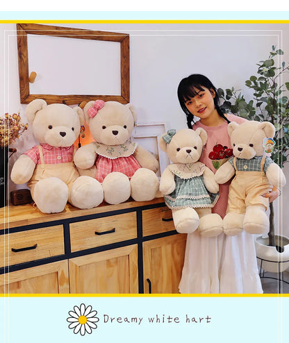 80cm Couple Bear Plush Toys Christmas Gift - Chandelier