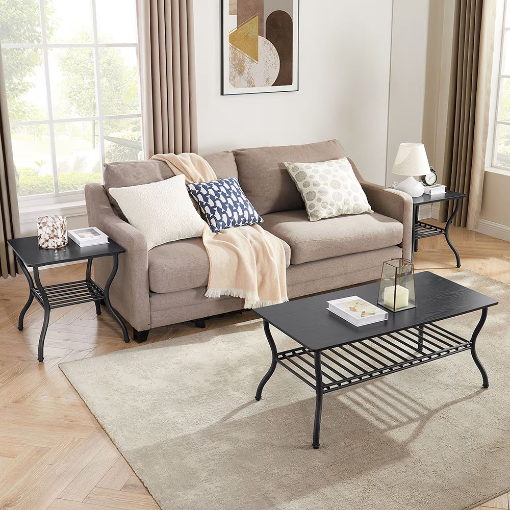 Black Modern Coffee Table