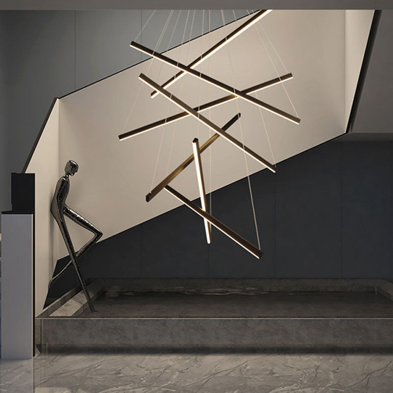 Glass Luxury Apartment Chandelier