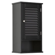 White Louvered Medicine Cabinet