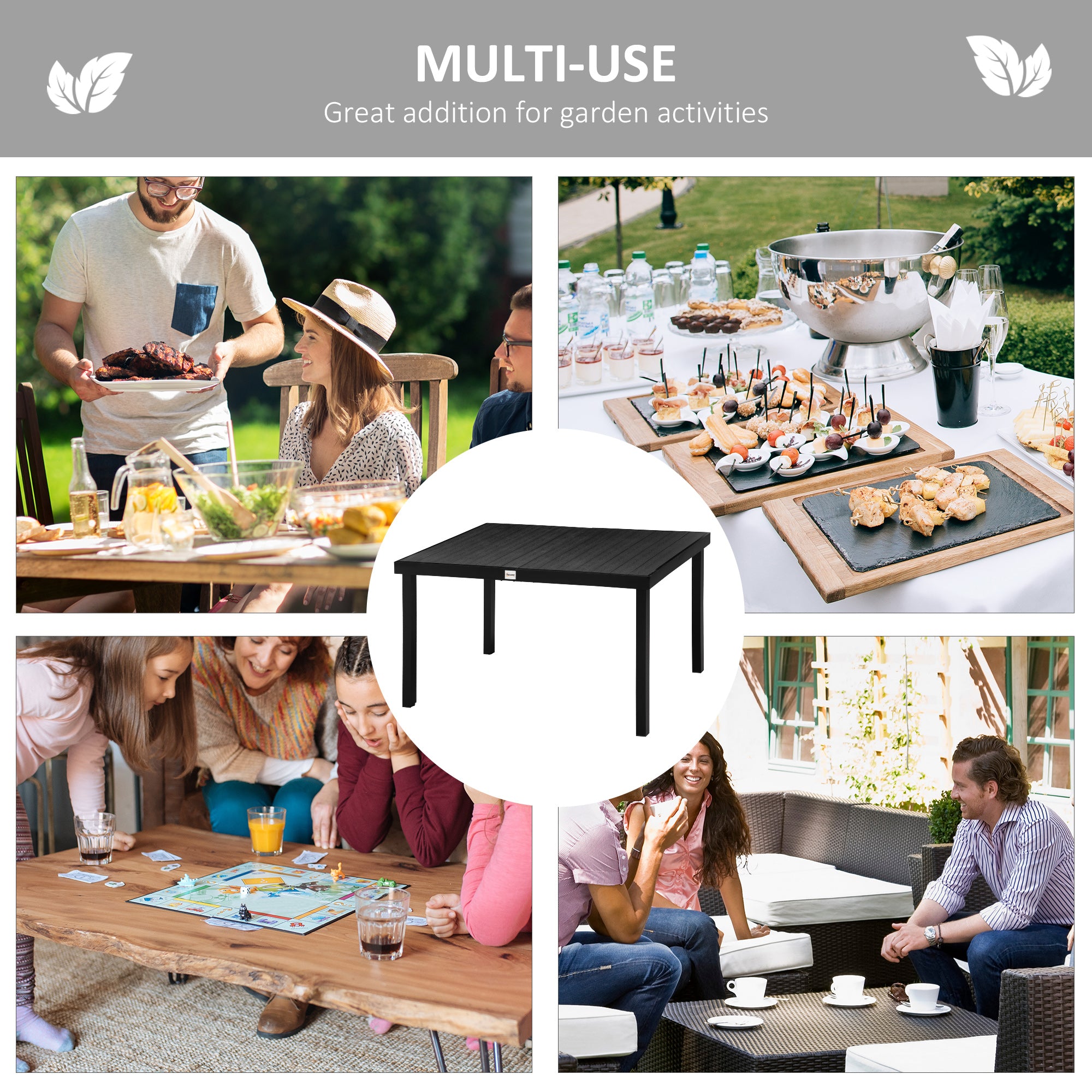 Aluminum Outdoor Dining Table