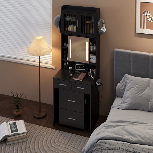 Compact Nordic Vanity Desk