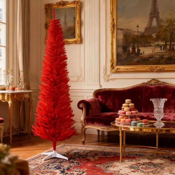 Red Pencil Christmas Tree