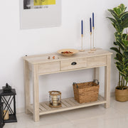 Black Entryway Console Table