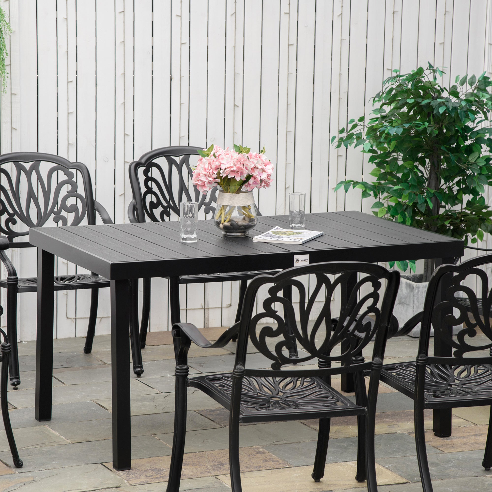 Mesa de Comedor Exterior para 6 Personas
