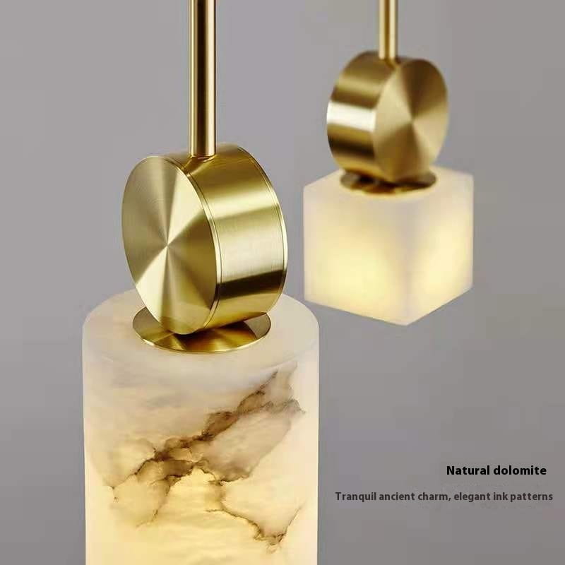 Simple Bedside Chandelier Bedroom Dining Room Marble Chandelier