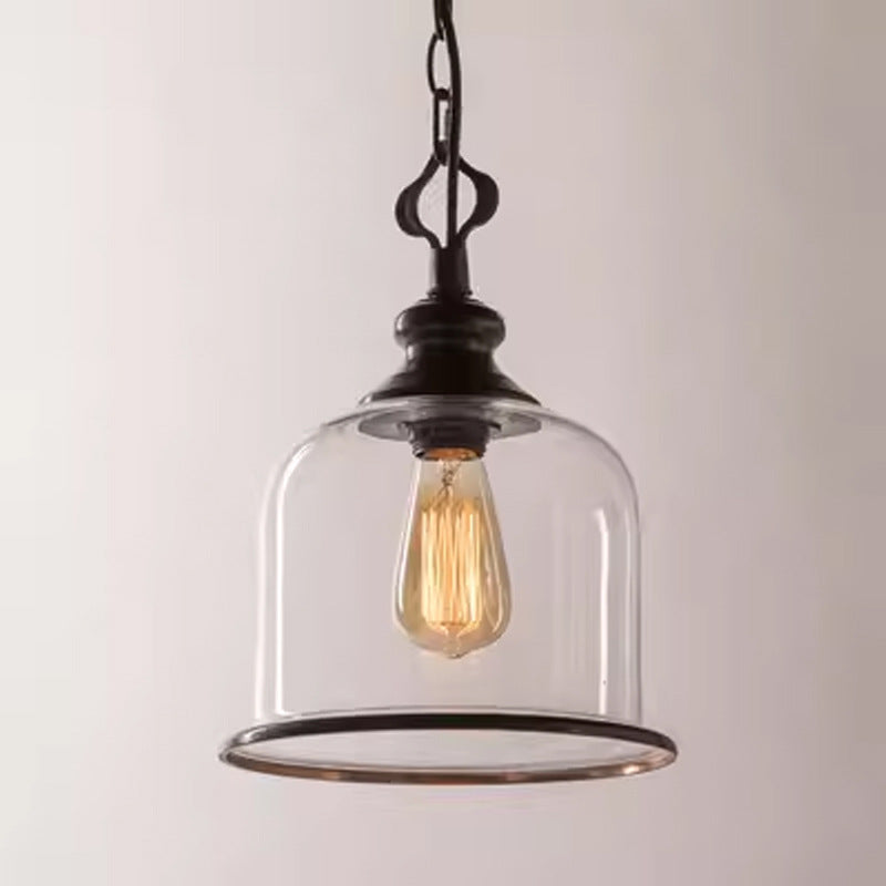 Transparent Glass Chandelier