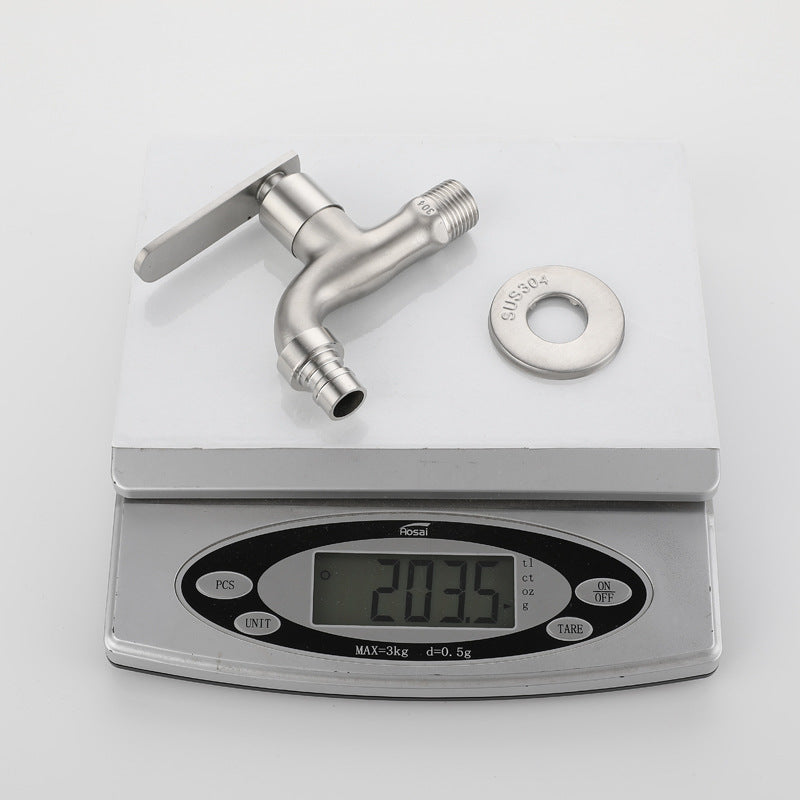 304 Stainless Steel Washing Machine Faucet Antifreeze Explosion-proof Faucet