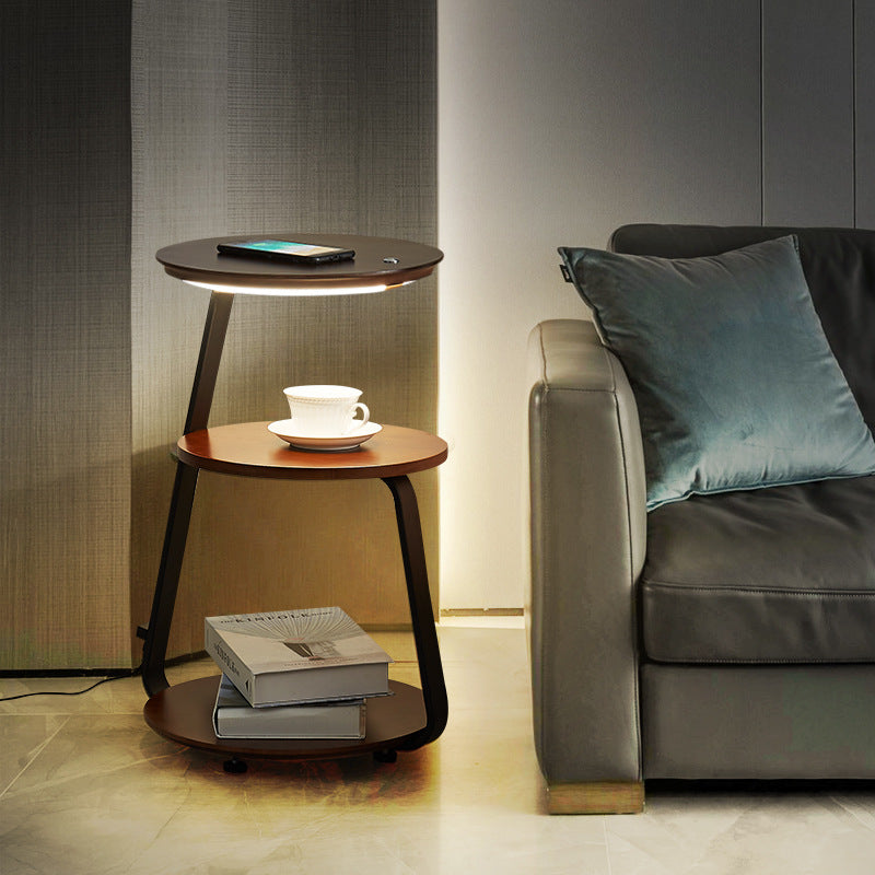 Walnut Floor Lamp