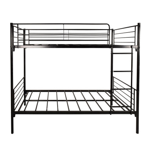 White Metal Bunk Bed