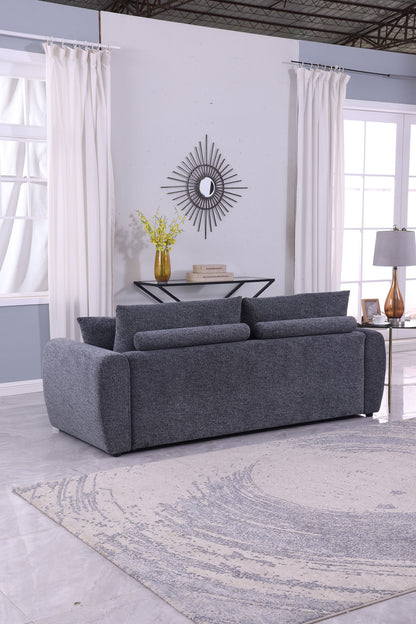 Modern Minimalist Comfortable Compressed GREY Sofa