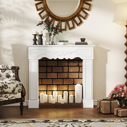 Baroque Fireplace Mantel