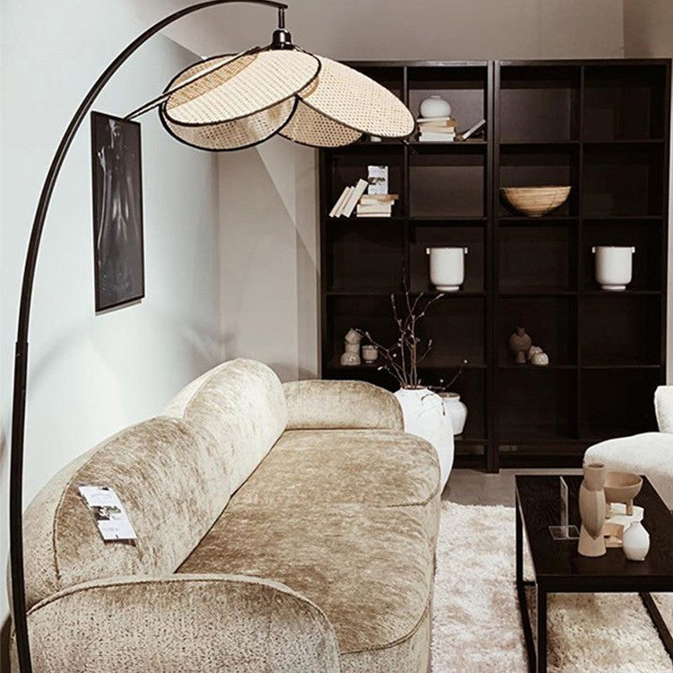 Rattan Vine Floor Lamp