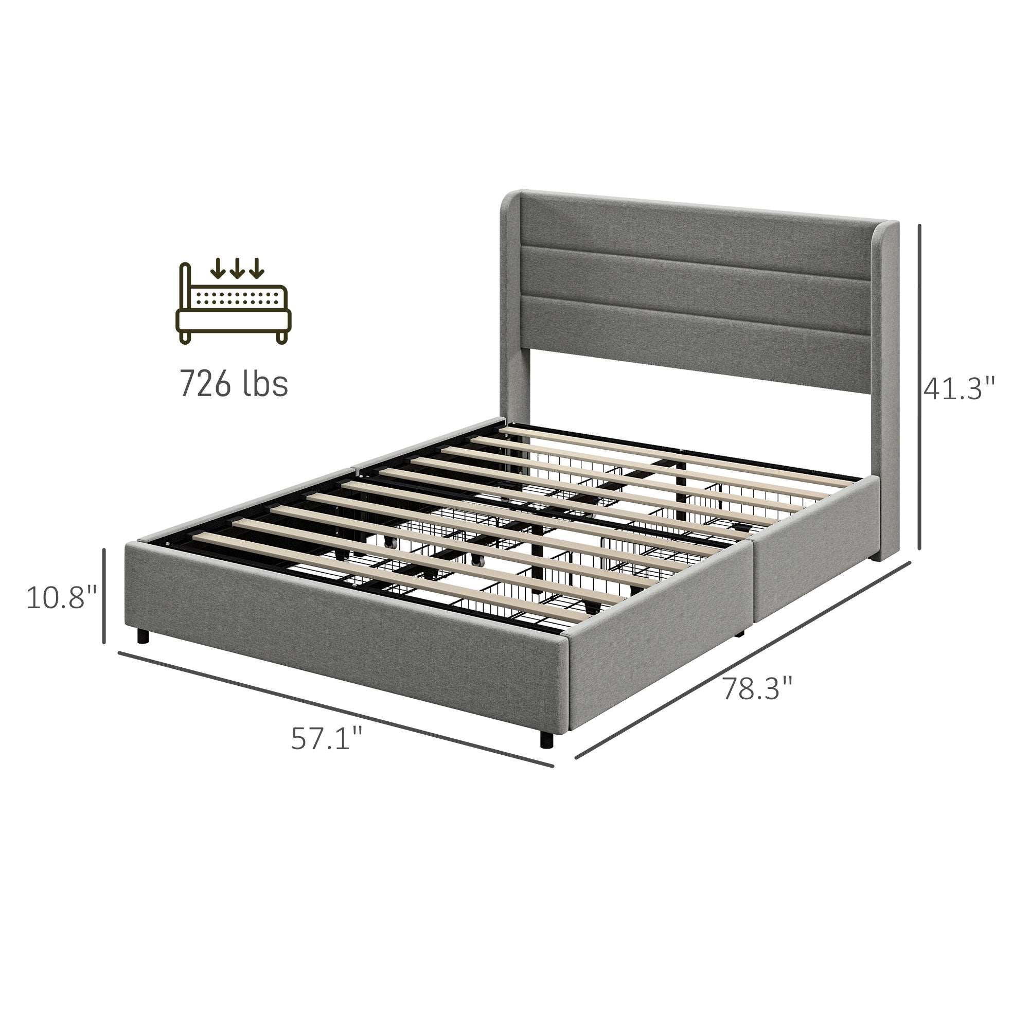 Linen Storage Bed Frame