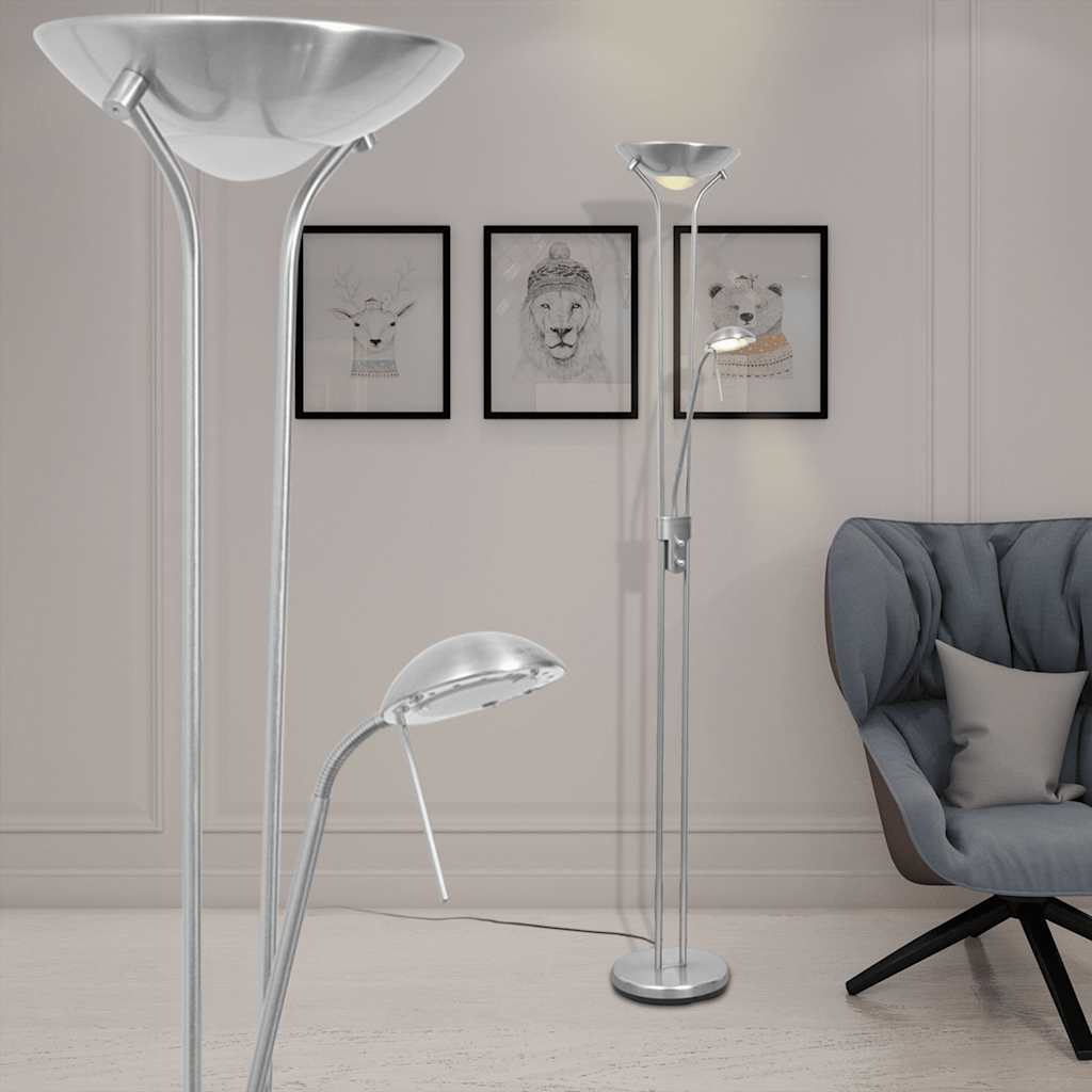 Lámpara de Pie LED Regulable 23W Lámpara de Pie