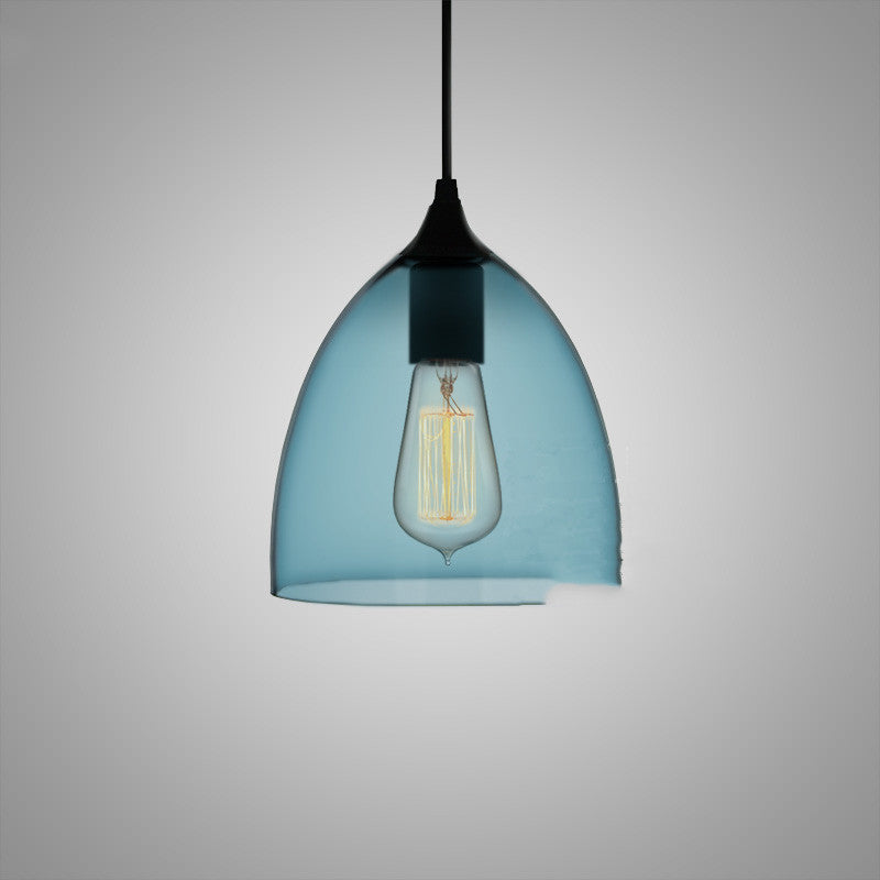 Glass Minimalist Bar Chandelier
