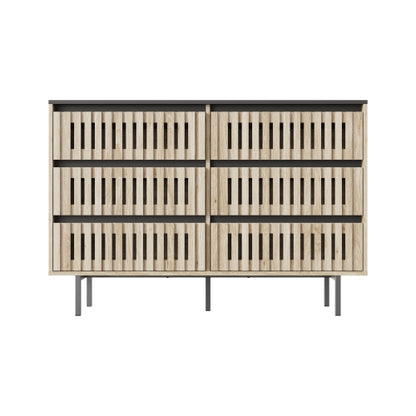 Bedroom Storage Cabinet With Six Drawers