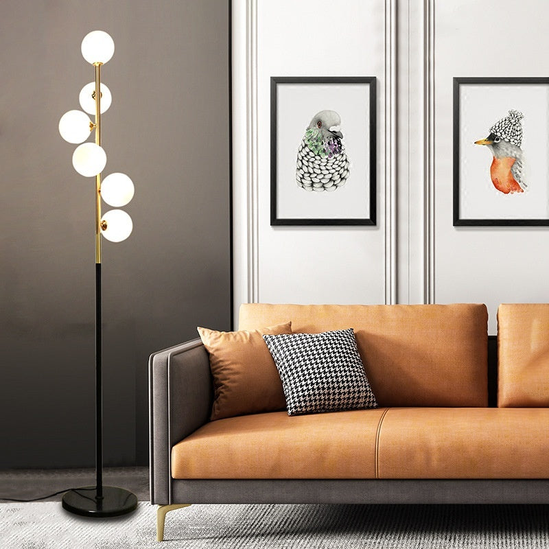 Black Ribbon Floor Lamp