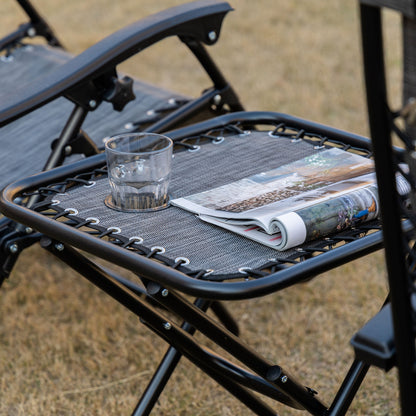 Zero Gravity Chair Set with Side Table
