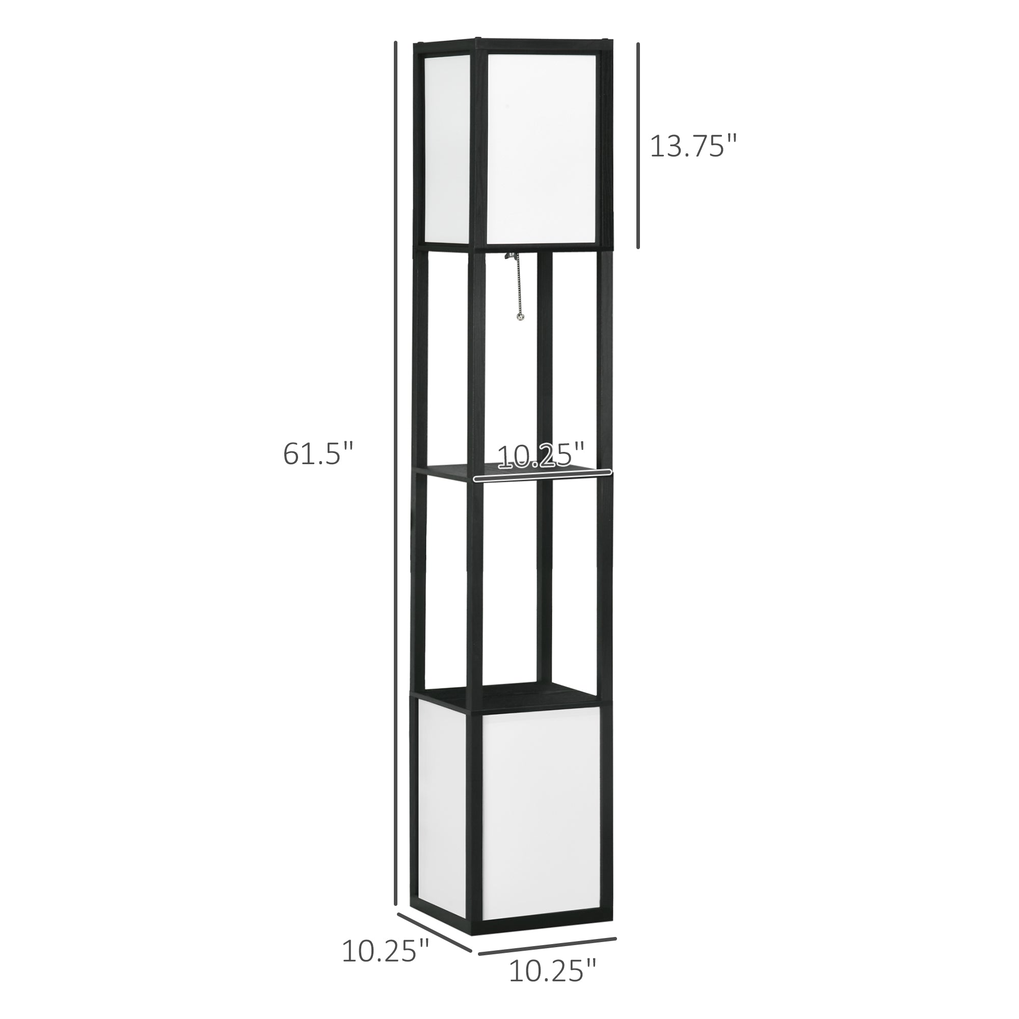 Modern Shelf Floor Lamp
