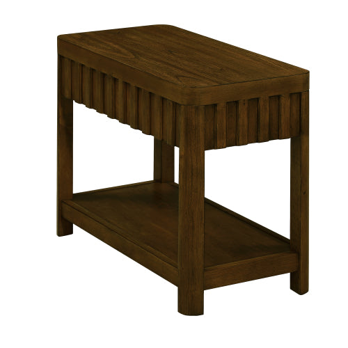 Rustic Wood Storage Table