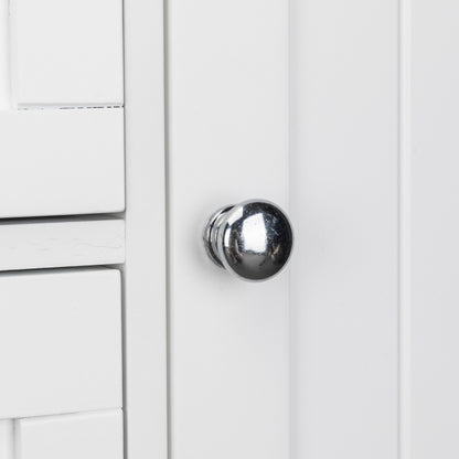 Four Drawer Single Door Bathroom Storage Cabinet