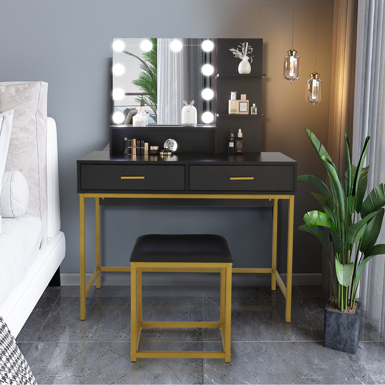 Steel Modern Dressing Table