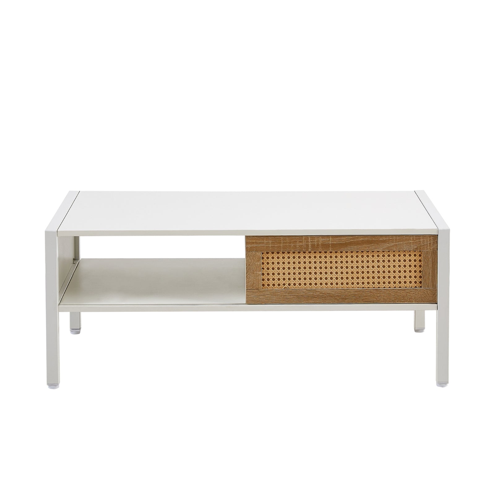 Rattan Sliding Coffee Table
