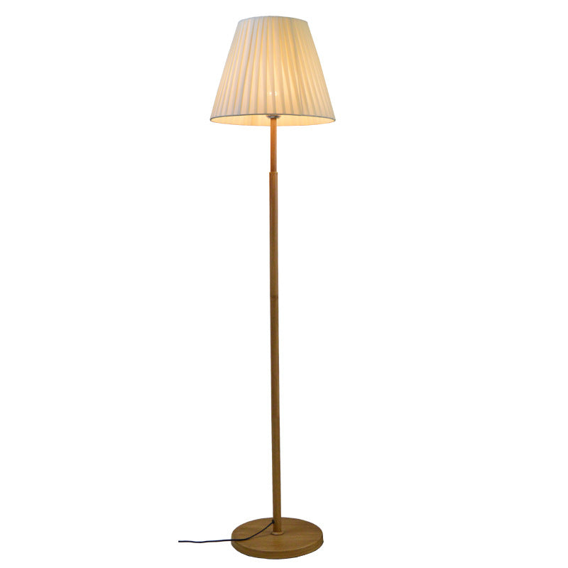 Fabric Warm Vertical Floor Lamp