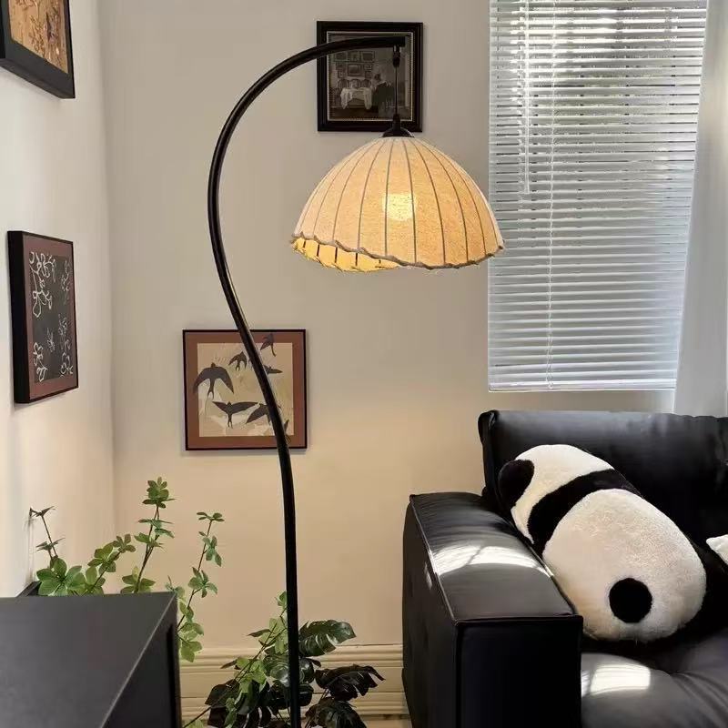 Vintage Crescent Floor Lamp