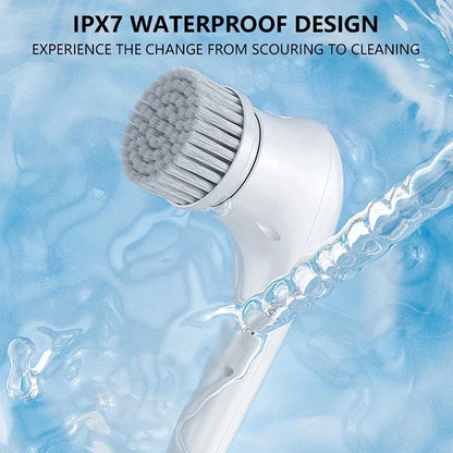 DecorBites™ Electric Cleaning Brush: Powerful Handheld Bathroom & Kitchen Cleaner