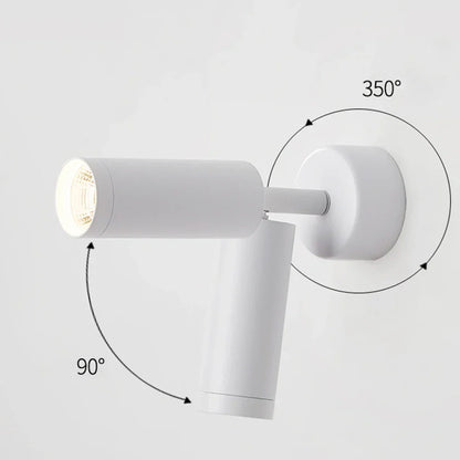 DecorBites™ Adjustable Metal Spotlight LED Wall Lamp Fixture - Indoor Wall Light