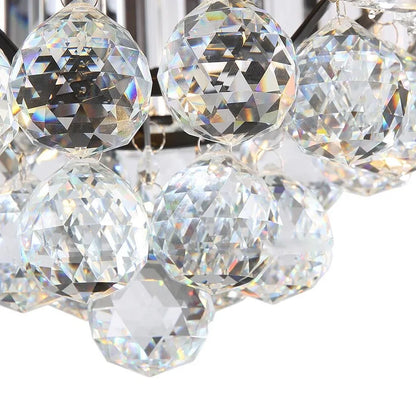 Ventilador de techo DecorBites™ Crystal con luz y control remoto, diseño de lujo de 52 pulgadas