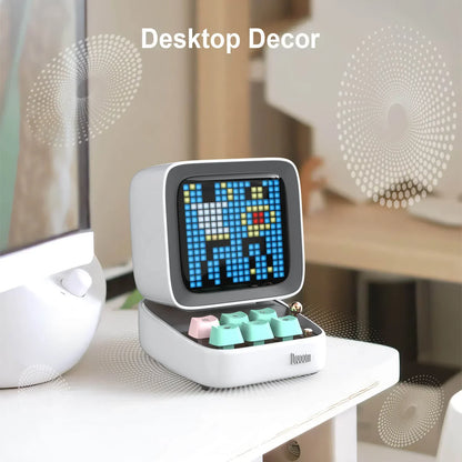 DecorBites™ Ditoo-Pro Retro Pixel Mini Speaker Pink