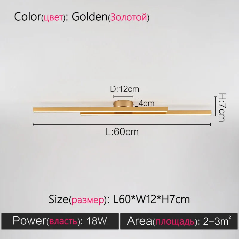 ديكوربايتس™ 2023 مصباح سقف نورديك بسيط لغرفة المعيشة وغرفة النوم والممر والشرفة