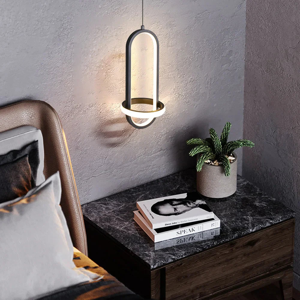 Lámpara colgante LED DecorBites™ para dormitorio y sala de estar - Diseño minimalista moderno