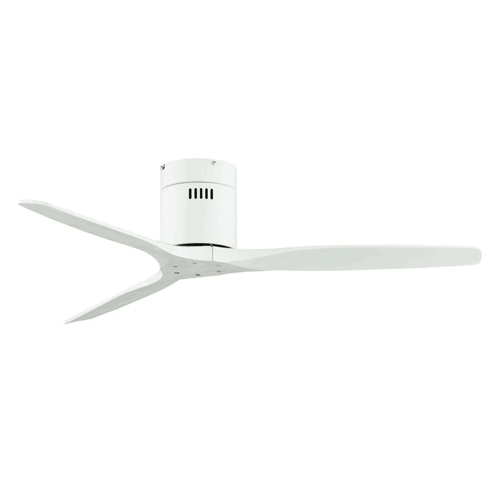 DecorBites™ 52" Wood Blades Ceiling Fan, Remote Control DC Motor, Reverse Function