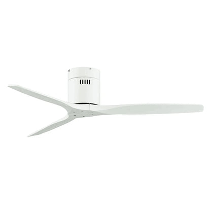 DecorBites™ 52" Wood Blades Ceiling Fan, Remote Control DC Motor, Reverse Function