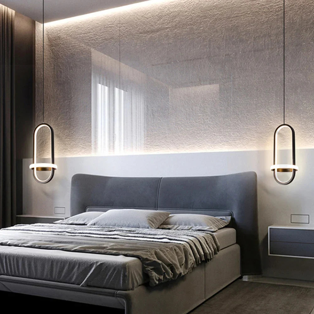 Lámpara colgante LED DecorBites™ para dormitorio y sala de estar - Diseño minimalista moderno