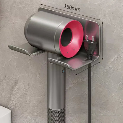 DecorBites™ Hair Dryer Holder and Bathroom Shelves with Storage Box